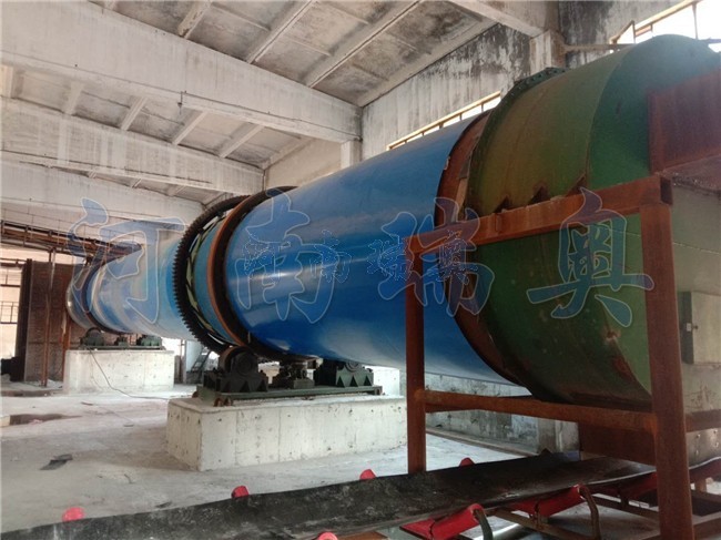 如何解決大型牧草烘干機滾筒下沉？