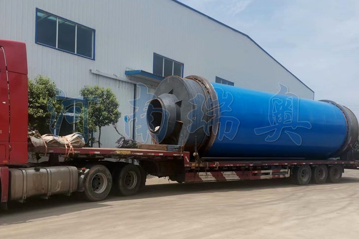 廣西南寧大型羅漢果渣烘干機(jī)順利下線裝車(chē)發(fā)貨