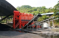 【現(xiàn)場】貴州煤炭風(fēng)選機試機全過程