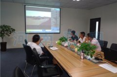 吉林餐飲垃圾烘干設備客戶來訪滿意瑞奧產品質量